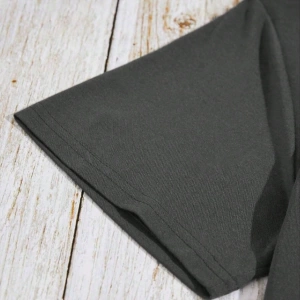 Rahat Çok Yönlü Minimalist Düz Renk Yuvarlak Yaka Kısa Kollu Tişört