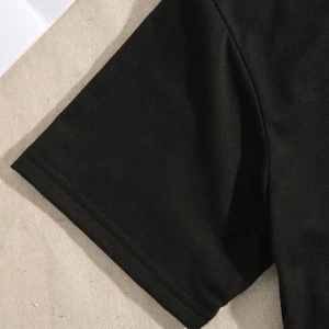 Rahat Çok Yönlü Minimalist Düz Renk Yuvarlak Yaka Kısa Kollu Tişört