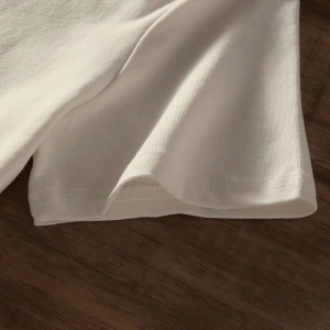 Rahat Çok Yönlü Minimalist Düz Renk Yuvarlak Yaka Kısa Kollu Tişört