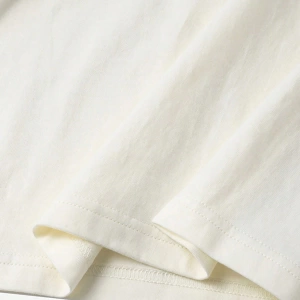 Rahat Çok Yönlü Minimalist Düz Renk Yuvarlak Yaka Kısa Kollu Tişört