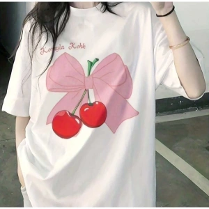 Red Cherry Bomb Oversize Unisex