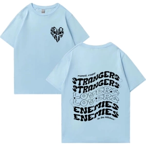 Renee Rapp yabancılarla severler için düşmanlar baskı T Shirt erkek kadın vintage giyim boy k
