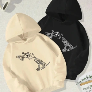 Renkli Kapşonlu Sweatshirt Çift Sevgili Kombinleri Couple Clothing