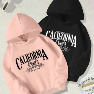 Renkli Kapşonlu Sweatshirt Çift Sevgili Kombinleri Couple Clothing