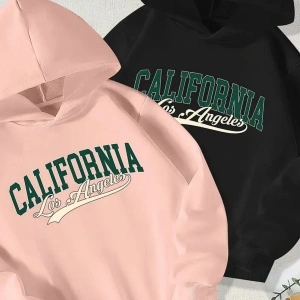 Renkli Kapşonlu Sweatshirt Çift Sevgili Kombinleri Couple Clothing