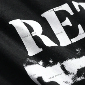 RETRO Baskılı Oversize Kalıp Unisex T-shirt