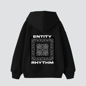 Rhythm Bandana Baskılı Oversize Unisex Beyaz