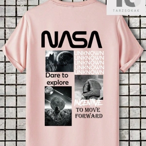 RSRT Erkek Tropikal Baskılı Tişört