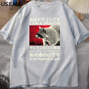 Rus Kedi Meme T-shirt Komik Grafik Baskı Kedi T Shirt Kadın Erkek Rahat Pamuklu Tişört Unisex 2838