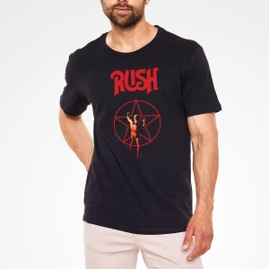 Rush Siyah Unisex Tişört T-Shirt