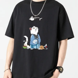 Samurai Cat Oversize Unisex