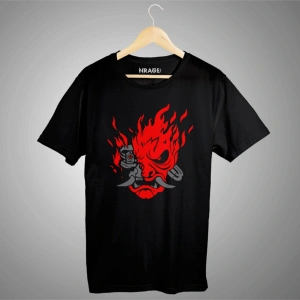 Samurai Cyberpunk Tişört