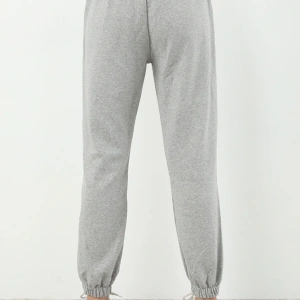 Şardonlu Kadın Gri Eşofman Altı