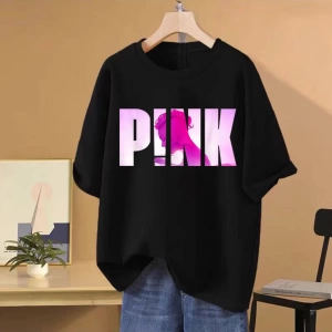 Şarkıcı Nicki Minaj Pembe Cuma 2 Dünya Turu Grafik T Shirt Erkek Kadın vintage Hip Hop Kısa K
