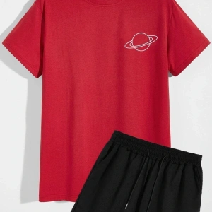 Saturn Şort T-shirt Eşofman Takımı SATURNLOGO