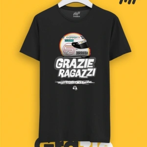 Sebastian Vettel Grazie Ragazzi T-shirt