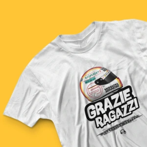 Sebastian Vettel Grazie Ragazzi T-shirt
