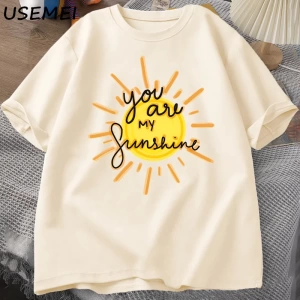 Sen benim güneş T-shirt pamuk adam kısa kollu T-shirt komik baskılı Tees erkekler kadınlar St 2980
