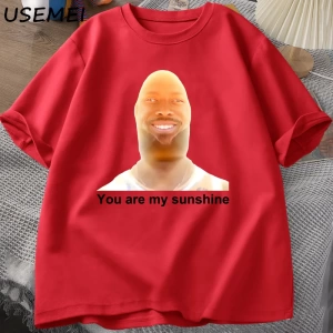 Sen benim güneşimsin Meme grafik T Shirt kadın erkek pamuk yaz baskılı erkek tişört yaz kısa  2847