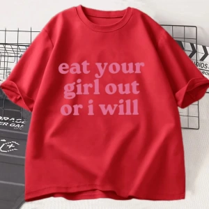 Senin kız dışarı yemek ya da ben T Shirt LGBTQ T-Shirt lezbiyen eşitlik hakları Tshirt gurur