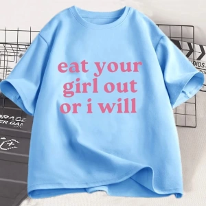 Senin kız dışarı yemek ya da ben T Shirt LGBTQ T-Shirt lezbiyen eşitlik hakları Tshirt gurur