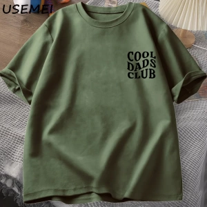 Serin Babalar Kulübü Tshirt babalar Günü Komik Koca T-Shirt Baba Baba TErkekler Pamuk 2830