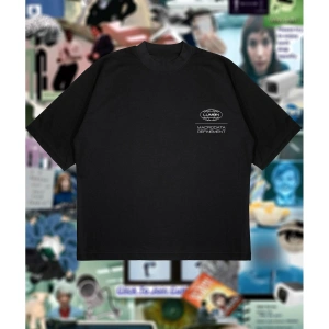 Severence Baskılı Oversize Unisex Pamuklu Nefes Alan Kalın Kumaşlı