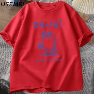Sevimli Cottagecore T-shirt Estetik Kurbağa Mantar üzerinde Banjo Oynarken TErkekler  2827