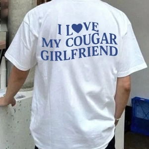 SHEIN Erkek Günlük Slogan Baskılı Kısa Kollu Tişört, Yaz
