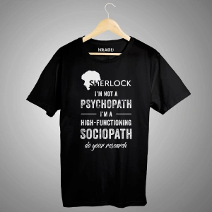 Sherlock Psychopath Tişört