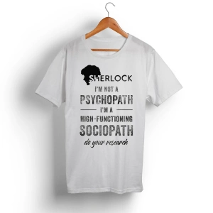 Sherlock Psychopath Tişört