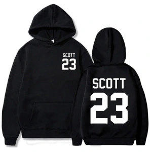 Siyah Ağaç HILL RAVENS Scott23 Hoodies Keith Scott vücut
