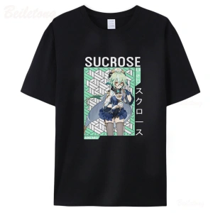 Siyah Genshin darbe Lisa Barbara Noelle Fischl Sucrose Mona Qiqi