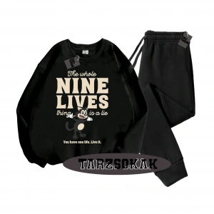 Siyah Kapşonlu Ine lives  Detaylı ikili TAKIM