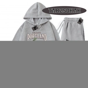 Siyah Kapşonlu Orchard Detaylı ikili TAKIM