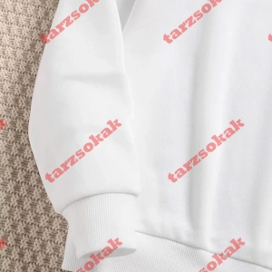 Siyah Kapşonlu Overlook Detaylı ikili TAKIM