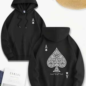 Siyah Kapşonlu Sweatshirt Çift Sevgili Kombinleri Couple Clothing