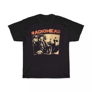Siyah Radiohead Group Unisex