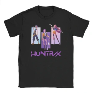 Siyah Rujinu KPDH Jinu Demon Hunter Tees Kpop Huntrix T Crewne