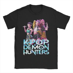 Siyah Rujinu KPDH Jinu Demon Hunter Tees Kpop Huntrix T Crewne
