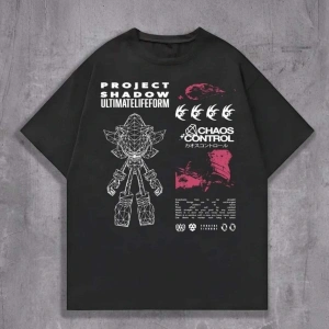 Siyah Sonic Ultimate Life Form Unisex