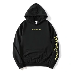 Siyah Tropicoqueta Hoodie KAROL G Albümü u Pola