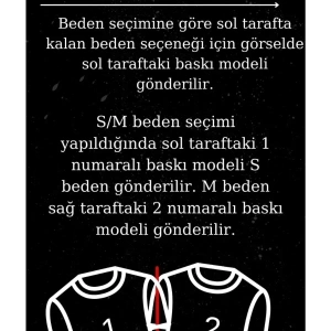 Siyah Unisex Ikili Me To Only You Baskılı Oversize T-shirt