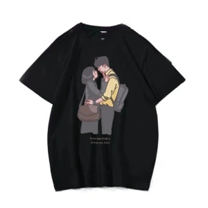 Siyah Yeni Woo To Young To Woo Çıkartmaları | Olağanüstü Avukat Woo Kore Draması Yaz Kı