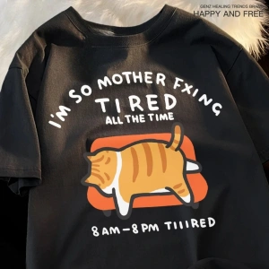 Siyah Yorgun Kedi Güzellik Kısa Siyam Yalan Kanepe Eğlenceli Gevşek Japon Ç