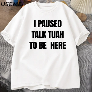 Skibidi Toilet Rizz Ohio Tshirt Funny Humor Letter Printed T-shirt Cotton Short Sleeve Round 3017