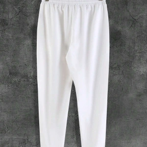 Skull  Letter Graphic Drawstring Waist Eşofman Altı