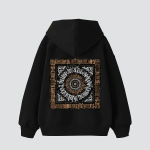 Skull Man Smoke Baskılı Oversize Unisex Premium Beyaz