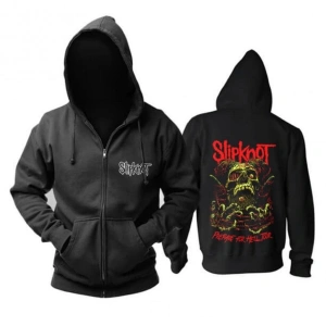 Slipknot Hoodie Fermuarlı Kapüşonlu Tip76 14059