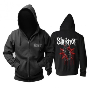Slipknot Hoodies Fermuarlı Kapşonlu  uyumlu